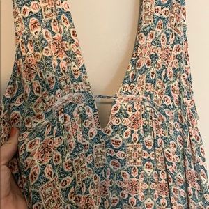 Cotton candy LA Adorable floral flounce dress